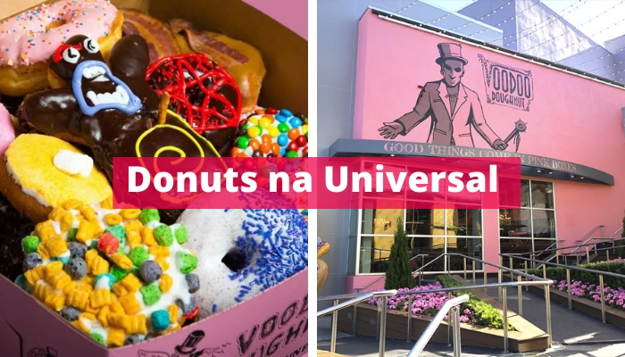 Conheça a loja de Donuts no CityWalk e fique com a água na boca só de olhar as gostosuras.