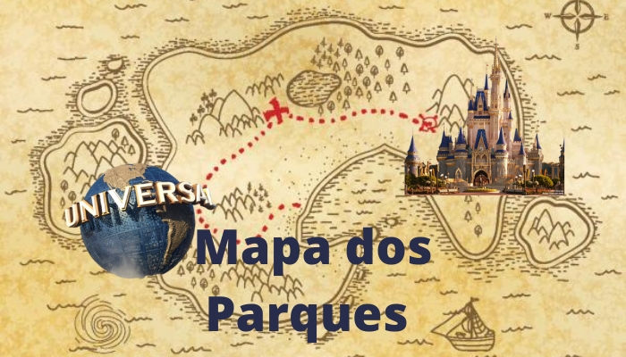Confira nosso mapa completo das áreas do Magic Kingdom e Universal Studios.