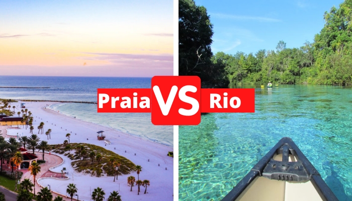 Passeio em Orlando, qual você mais prefere? Praia ou Rio ?