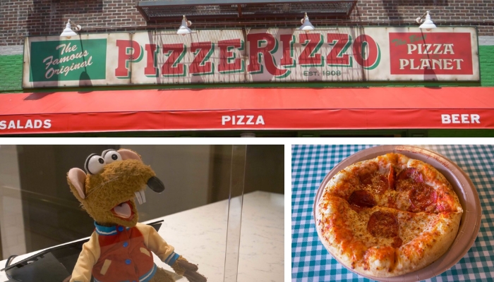 PizzeRizzo é uma pizzaria italiana que faz referência ao ratinho Rizzo do programa e atração dos Muppets. Venha conhecer esta delícia no Hollywood Studios.  