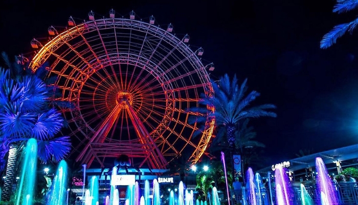 Venha conhecer a roda gigante do ICON PARK se tornou um dos pontos turísticos de Orlando.