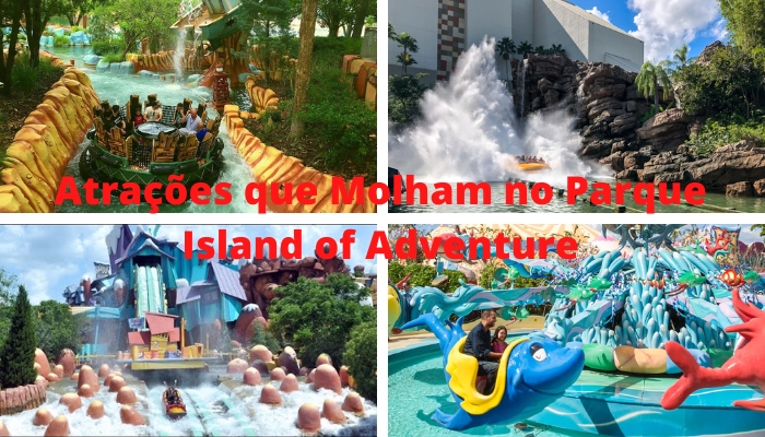 Veja as Atrações que Molham em um dos Parques mais visitados de Orlando.