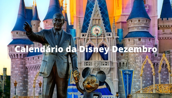 Calendário da Disney Dezembro, confira nosso guia com as atrações do mês e sua lotação.  