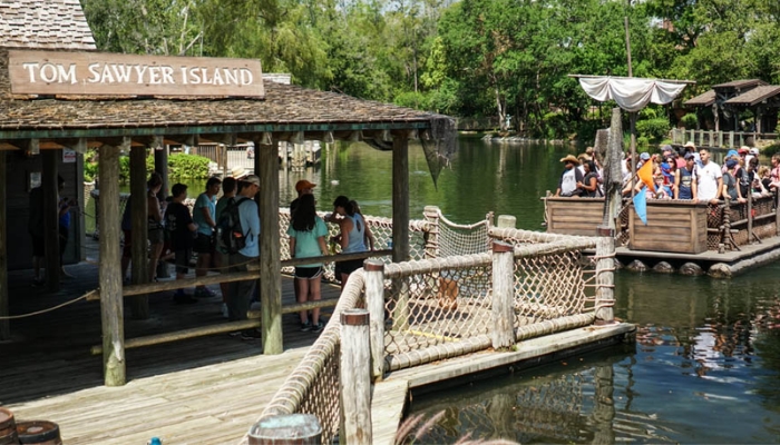 Tom Sawyer Island: uma ilha linda para você passear na Disney. 