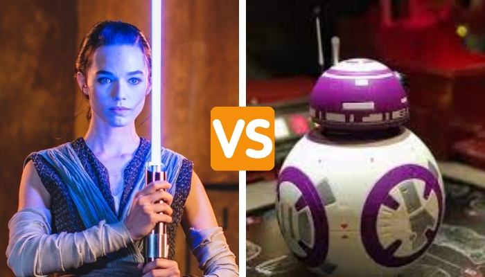 Construir um Droid ou Sabre de Luz na Disney, qual você faria com a família? 