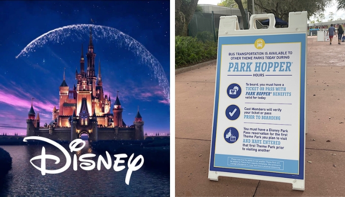 Park Hopper na Disney: permite que você faça a troca entre os parques temáticos da Disney (Magic Kingdom, Hollywood Studios, Epcot e Animal Kingdom) em Orlando. Assim, você pode trocar de parques durante o dia.