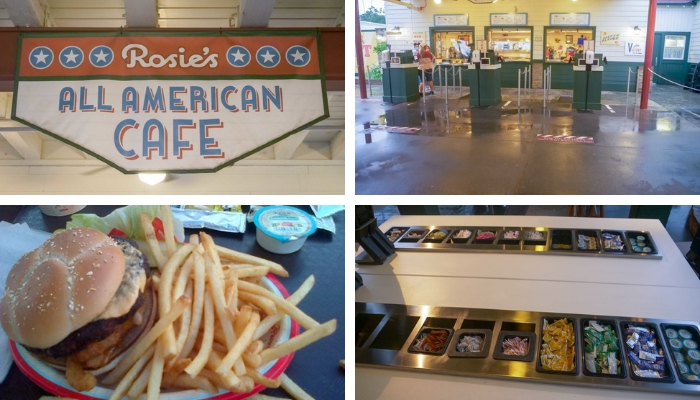 Rosie’s All American Cafe, uma delicia a sua espera no Hollywood Studios.