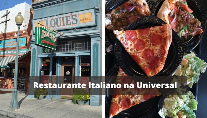 Confira nosso tour pelo restaurante italiano Louie’s na Universal Studios. Uma delicia que merece a sua visita. 