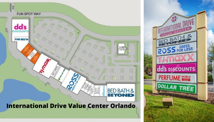 International Drive Value Center Orlando: um centro comercial repleto de lojas maravilhosas para os turistas.  