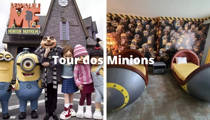 Tour dos Minions: veja e saiba tudo sobre os Minions na Universal. 