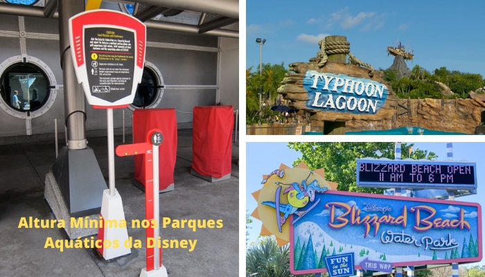 Altura Mínima nos Parques Aquáticos da Disney: confira as atrações e alturas paras as crianças.