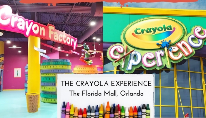Crayola em Orlando: uma loja onde seu filho aprende brincando. Venha conhecer mais.