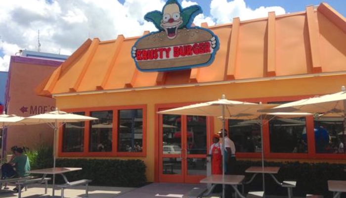 Fast Food Boulevard: um lugar maravilhoso para uma refeição na Universal  Studios.