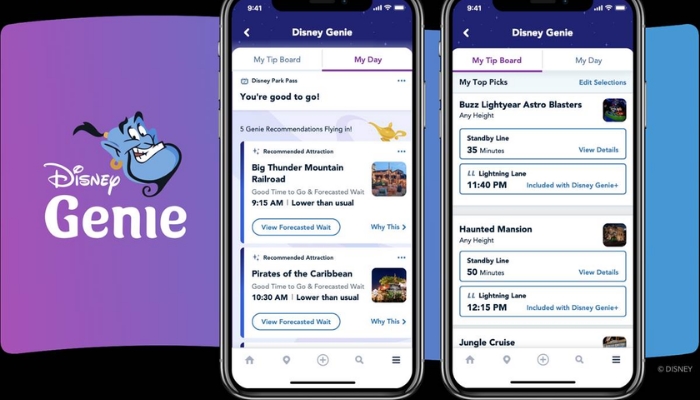 Disney Genie+ saiba tudo sobre o novo serviço no aplicativo da Disney