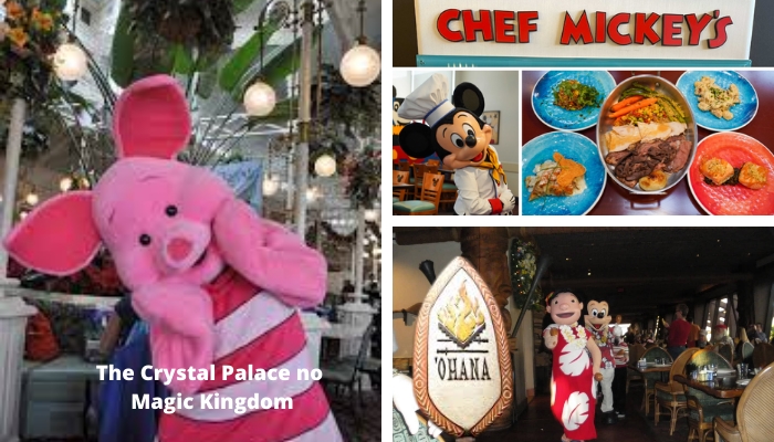 3 restaurantes com personagens da Disney para você comer e se divertir com alguns personagens da Disney. 
