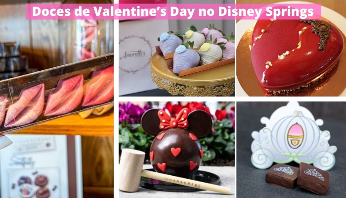 Dia dos Namorados na Disney Springs: confira onde comer doces amorosos feitos especialmente para a data.