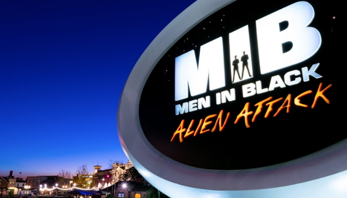 Atração Men in Black (MIB) no parque Universal Studios em Orlando